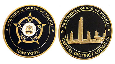 Challenge Coin Capital District FOP